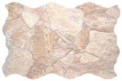 Neptune Amber 17 in. x 26 in. Matte Porcelain Stone Look Floor and Wall Tile by MSI