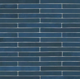 Flamenco Hale Navy Brick 2 in. x 18 in. Polished Porcelain Floor and Wall Tile (8 sq. ft./Case) HTC