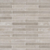 Flamenco Whales Gray Brick 2 in. x 18 in. Glossy Porcelain Floor and Wall Tile (8 sq. ft./Case)