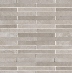 Flamenco Whales Gray Brick 2 in. x 18 in. Glossy Porcelain Floor and Wall Tile (8 sq. ft./Case)