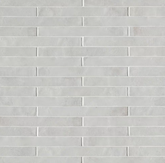 Flamenco Princess White Brick 2 in. x 18 in. Polished Porcelain Floor and Wall Tile (8 sq. ft./Case)