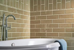 Artisan Taupe 4x12 Glossy Subway Tile for Walls by MSI (5 sq. ft./Case)