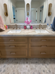 Athena Gold 2" Hexagon Honed Mosaic Tile MSI