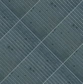 Sapphire Stax 6 in. x 12 in. Polished Porcelain Fluted Subway Wall Tile (8.5 sq. ft./Case)