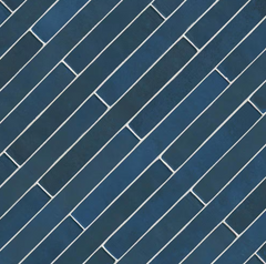 Flamenco Hale Navy Brick 2 in. x 18 in. Polished Porcelain Floor and Wall Tile (8 sq. ft./Case) HTC