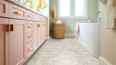 Angora Ellipse 12 in. x 12 in. Polished Marble Mesh-Mounted Mosaic Floor and Wall Tile by MSI (9.6 sq. ft. /Case)