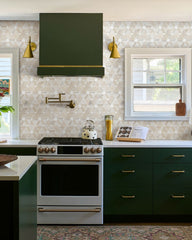 Angora Floralis Mosaic Polished by MSI 10-5/8" x 12-1/2"