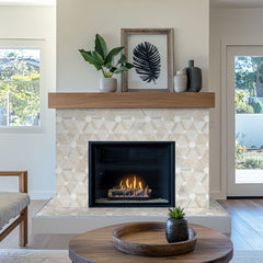 Angora Floralis Mosaic Polished by MSI 10-5/8" x 12-1/2"