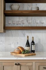 Arabescato Venato Milano Ribbo 12 in. x 24 in. Honed Fluted Marble Wall Tile by MSI (50 cases/200 sq. ft. / pallet)