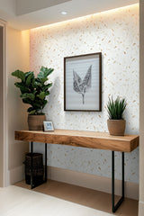 Calacatta Gold Herringbone 11 in. x 12 in. Matte Porcelain Mesh-Mounted Mosaic Floor, Wall Tile by MSI