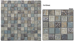 TS906 Methodical Grey 1" x 1"