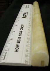 Honey Onyx Pencil Decorative Bullnose Molding Trims 3/4x12 Wall Tile