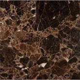 Dark Emperador Premium Spain Polished Marble Mosaic Tiles 1 Square Feet (12x12x3/8 INCH TILE)