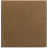 Decorative Insert Pomenade 4x4 Metal Tile in Bronze