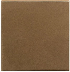 Decorative Insert Pomenade 4x4 Metal Tile in Bronze