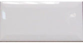 U.S. Ceramic Tile Bright Glazed White 3 in. x 6 in. Beveled Edge Wall Tile
