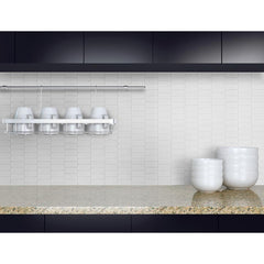 MSI Retro Picket Bianco Porcelain Mesh-Mounted Mosaic Tile