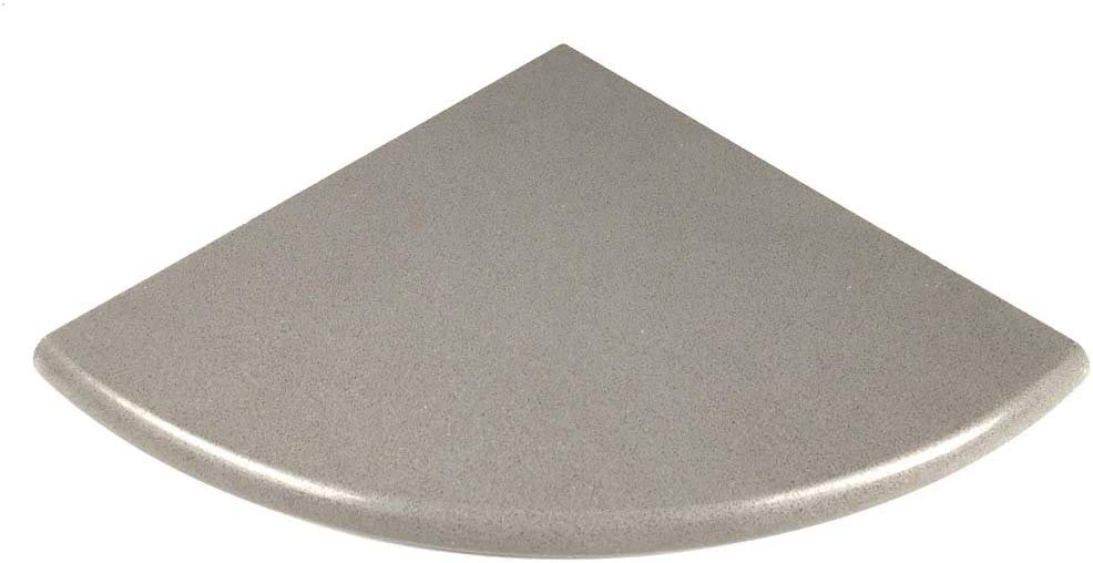 Vogue Tile Premium Quality Gray Granite Grey Marble Corner Shelf Stone Polished 9''