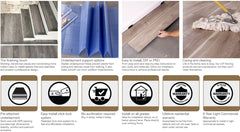 MSI Prescott Katella Ash 7 in. x 48 in. Rigid Core Luxury Vinyl Plank Flooring (19 sq. ft. / case) - Tenedos