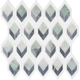 Cornflower Way Glass Wall Tile AHR432