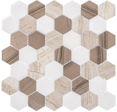 GT Tiles Bay Colony (2" Hex) CLNL271