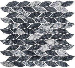 GT Wall Tiles Salem Charcoal (Long Hex) CLNL287