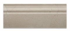Spanish Crema Marfil Polished Marble Wall Baseboard Trim Molding Tile 4x12