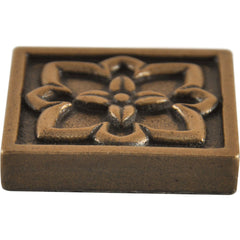 Flower Metal Decorative Insert Tile for Bathroom, Wall and Kitchen Backsplash Tiles