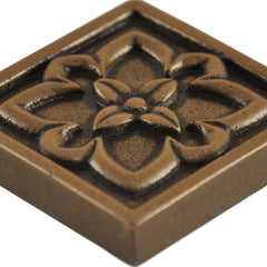 Flower Metal Decorative Insert Tile for Bathroom, Wall and Kitchen Backsplash Tiles