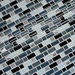 MS International Crystal Cove 12 in. x 12 in. Glass Blend Mesh-Mounted Mosaic Tile - BOX OF 5 TILES