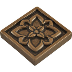 Flower Metal Decorative Insert Tile for Bathroom, Wall and Kitchen Backsplash Tiles