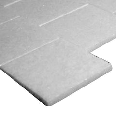 Statuary Crystal Marble Italian White Statuario 4x4 Marble Tile Polished