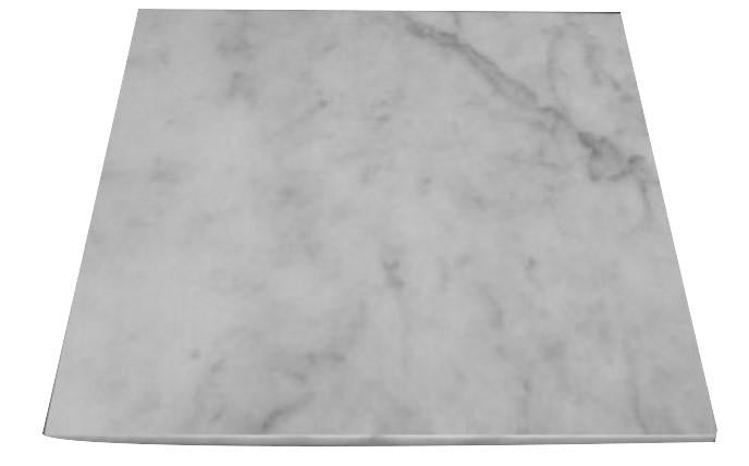 Carrara Marble Italian White Bianco Carrera 18x18 Marble Tile Polished