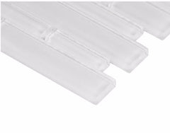 MSI Ice Interlocking 12 in. x 12 in. x 8 mm Glass Mesh-Mounted Mosaic Wall Tile