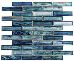 GT Tiles Cobalt Sea (1x4 Random Brick) OCS172