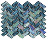 GT Tiles Cobalt Sea (1x2 Herringbone) OCS182