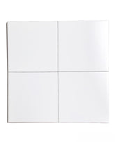6x6 Square Matte White Ceramic Wall Tile (Box 50 Pieces / 12.5 sqft)