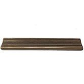 Vogue Tile 2"x12" Bronze Resin Metallic Look Moldura Chair Rail Trim Wall Tile - Pack of 3 Pieces