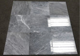 Bardiglio Gray 12x12 Marble Floor and Wall Tile Polished for Bathroom Tile, Kitchen Walls, Kitchen, Backsplashes