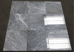 Bardiglio Gray 12x12 Marble Floor and Wall Tile Polished for Bathroom Tile, Kitchen Walls, Kitchen, Backsplashes