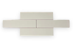 2x8 Bone Almond Ceramic Subway Tile Gloss Finish (Box of 6.7 Sqft) for Wall Tile, Backsplash Tile, Bathroom Tile