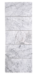 Tenedos Premium Carrara 4x8 Inch Marble Subway Tile for Wall and Floor Kitchen and Bathroom Tile