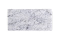 Tenedos Premium Carrara 4x8 Inch Marble Subway Tile for Wall and Floor Kitchen and Bathroom Tile