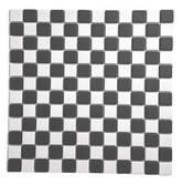 TDPW-UGBW1X1-400 Black Greyish & White Checkered Unglazed Porcelain 7/8 Inch Square Mosaic Tile for Bathroom Floors, Walls, Kitchen Backsplash and Pool (Not Peel and Stick)