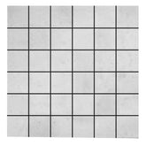 Statuary Crystal Marble Italian White Statuario 2x2 Mosaic Tile Polished