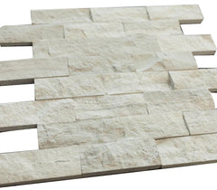 Grey Wooden Look Subway Pattern Stone Tile Mosaics