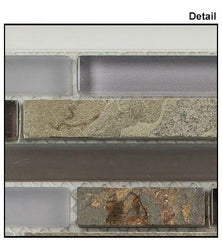 GT Glass Wall Tile Sag Harbor Gray (Random Brick) GS06