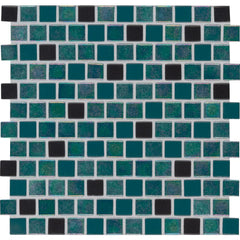 MSI Carribean Mermaid 11.81 in. x 11.81 in. x 4mm Glass Mesh-Mounted Mosaic Tile (19.4 sq. ft. / case)
