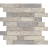 MSI Zodia Interlocking 11.81 in. x 11.81 in. x 6mm Glass Mosaic Tile