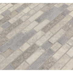 MSI Zodia Interlocking 11.81 in. x 11.81 in. x 6mm Glass Mosaic Tile